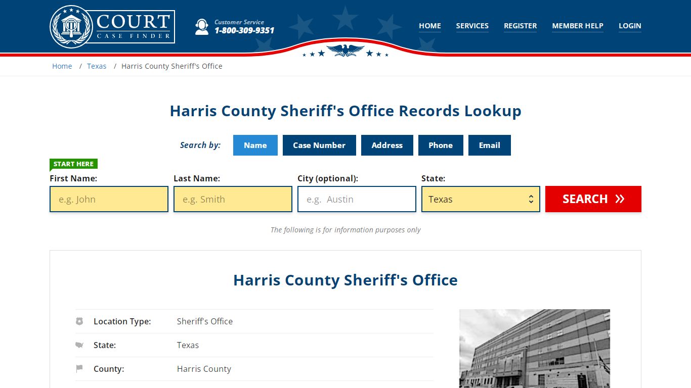 Harris County Sheriff's Office | Houston, TX Public Records